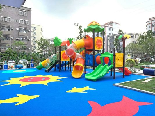 Προσαρμοσμένη EPDM καουτσούκ τρέξιμο τροχιά όλες τις καιρικές συνθήκες / χαμηλότερο κόστος Εύκολη εγκατάσταση Εξαιρετική απορρόφηση σοκ Πολλά χρώματα διαθέσιμα