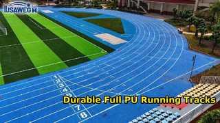 Πλήρεις λύσεις PU Running Track για Δημοτικά Αθλητικά Πάρκα