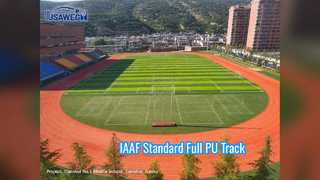 Επαγγελματική IAAF Full PU Running Track 13mm Standard