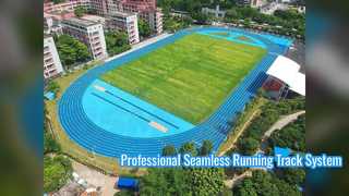 Επαγγελματικό σύστημα πλήρους PU Running Track για γήπεδα